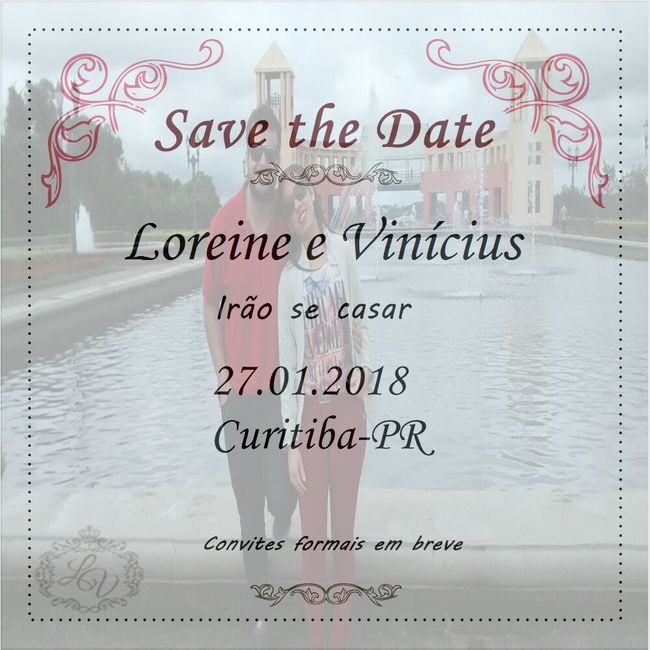 Save the date pelo whatsapp 1