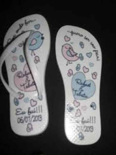 Chinelo personalizado