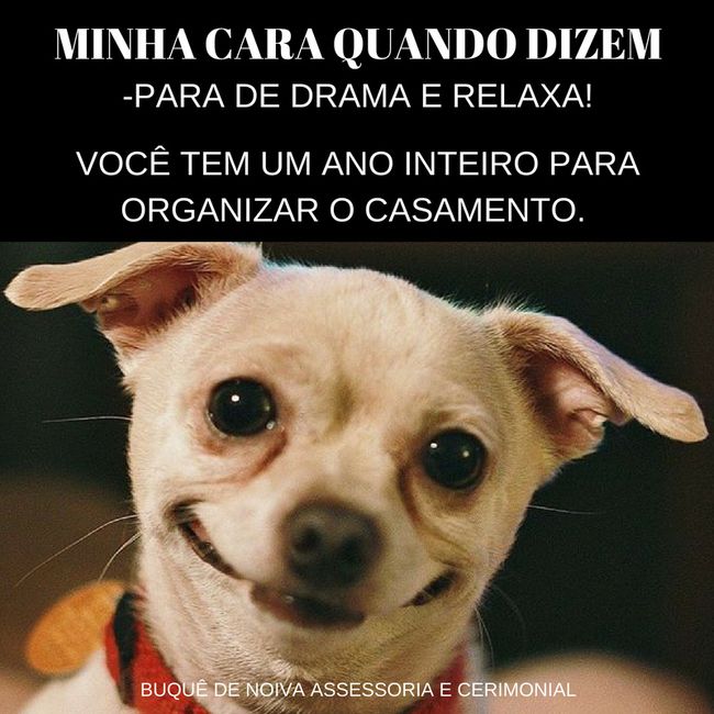 Minha cara quando dizem!!!