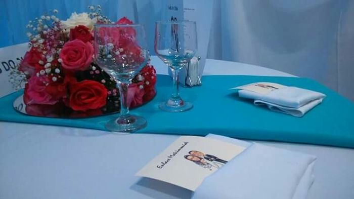 Decoração azul tiffany e rosa - 2
