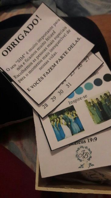 Convite dos padrinhos #diy #euquefiz #vemver - 5