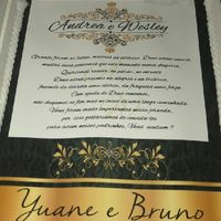 Convite dos Padrinhos e Madrinhas - 1