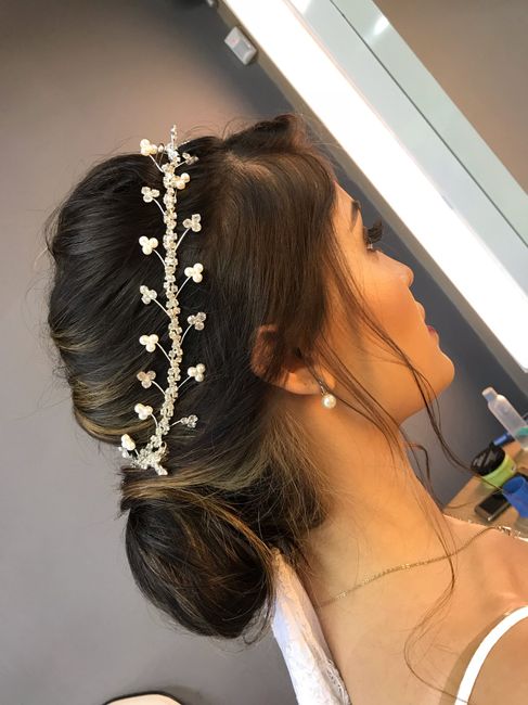 Meu teste de penteado 🤪 - 3