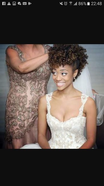 #noivamusa - Penteados Afro Para Noivas 14