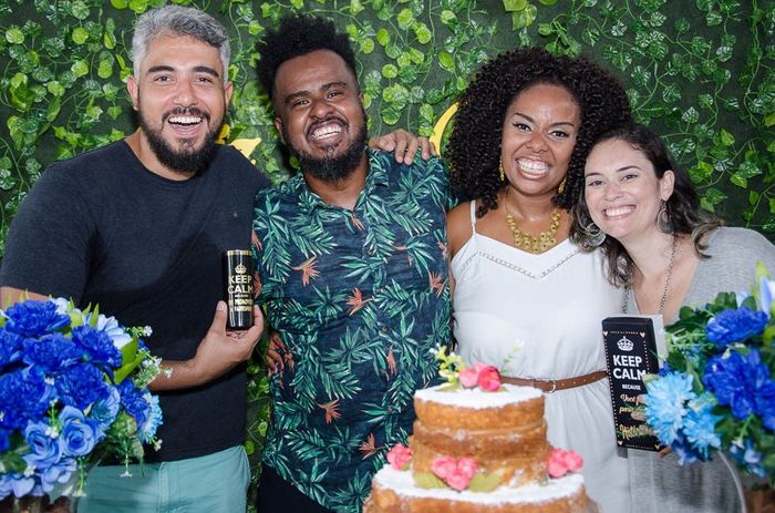 Dindos amigos do trabalho!
