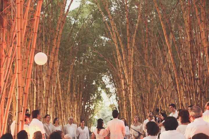 Casamento bambuzal