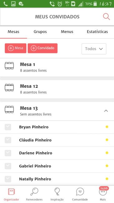 Site de casamento - dificuldades  - 2