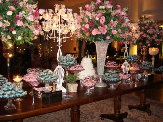 Decoração da mesa do bolo cor de rosa? #vocêsfariam? 6