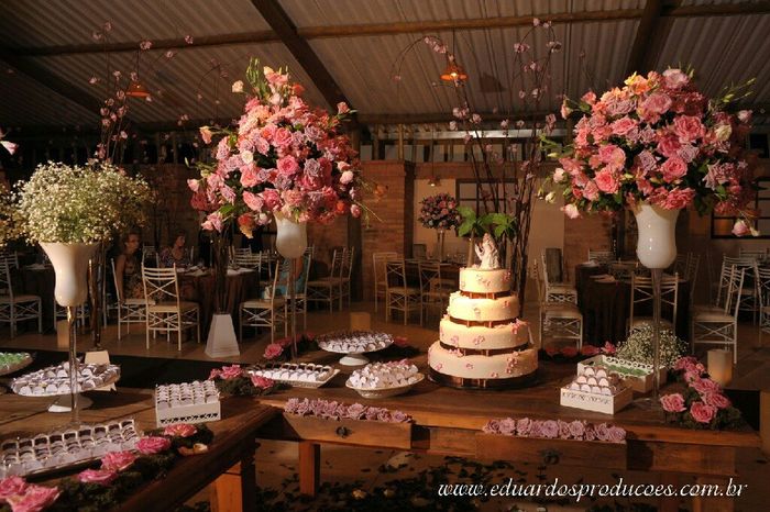 Decoração da mesa do bolo cor de rosa? #vocêsfariam? 7