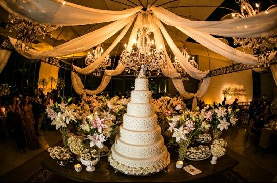 Decoração da mesa do bolo cor de rosa? #vocêsfariam? 24