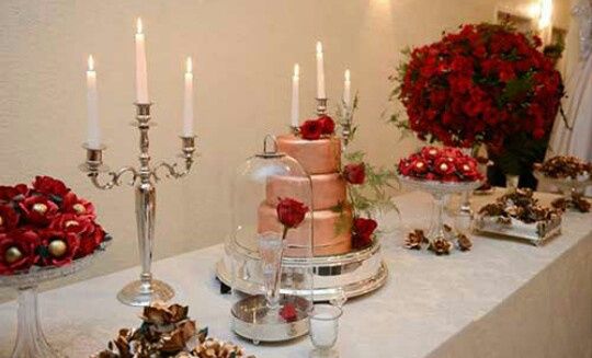 Decoração da mesa do bolo cor de rosa? #vocêsfariam? 31