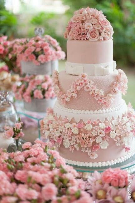 Decoração da mesa do bolo cor de rosa? #vocêsfariam? 7