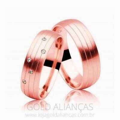 Aliança cor de rosa? #vocêteria? - 5