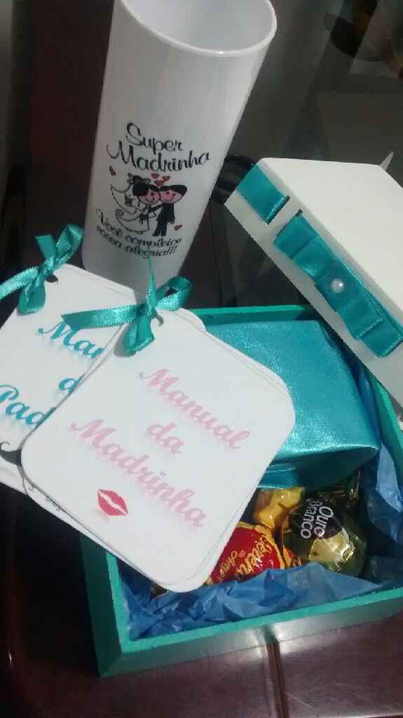  Vem ver a lembrancinha dos meus padrinhos - 1