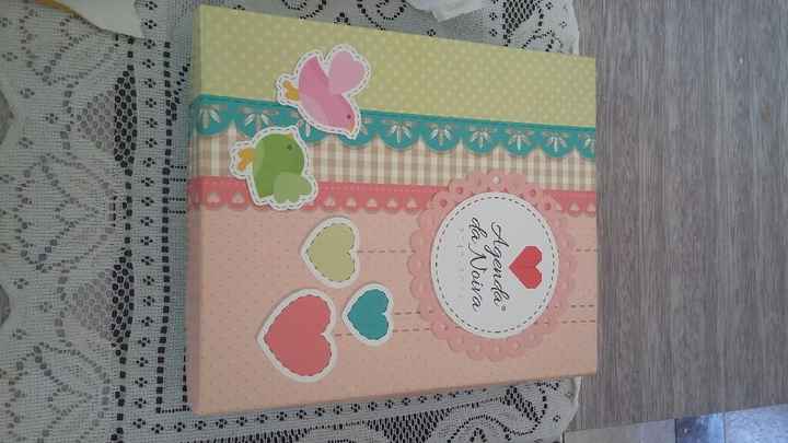 Minha agenda da noiva chegou!!!!! - 2