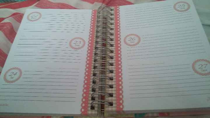 Minha agenda da noiva chegou!!!!! - 4