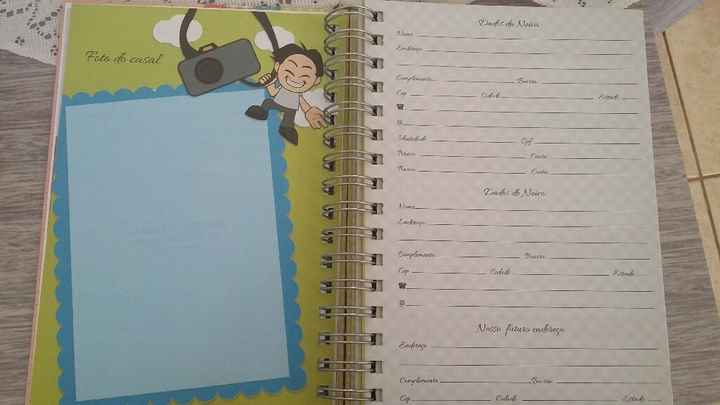 Minha agenda da noiva chegou!!!!! - 4