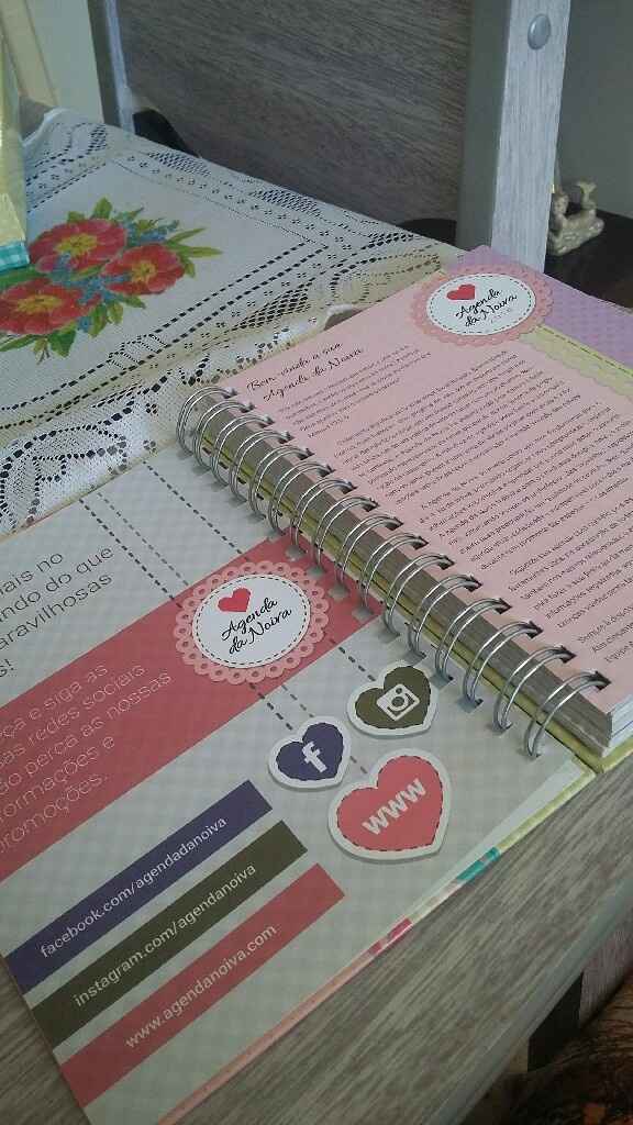 Minha agenda da noiva chegou!!!!! - 5