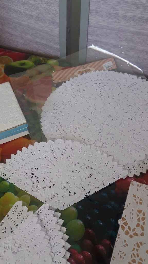 Na caixinha dos padrinhos, parti em 3 para deixar um espaço sem p papel, onde vou colocar as iniciai