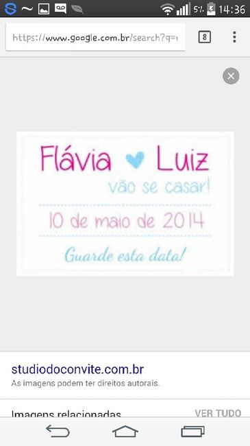 Diário de noiva - Como será o seu "Save the Date" - 1