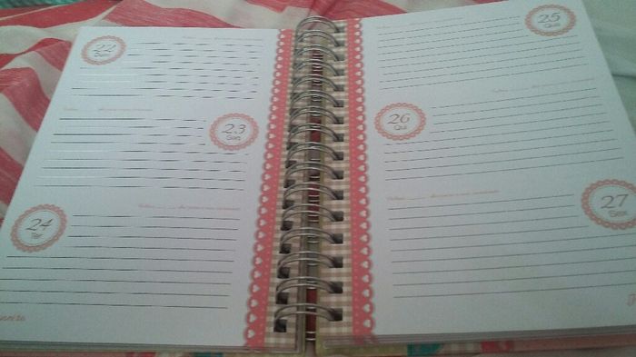 Minha agenda da noiva chegou!!!!! - 1