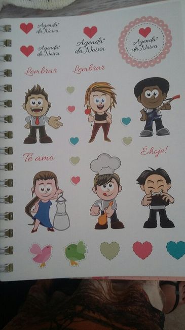 Minha agenda da noiva chegou!!!!! - 6