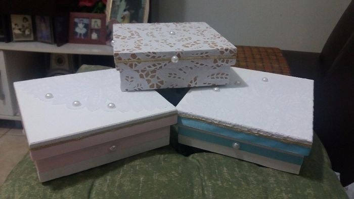 Minhas caixinhas prontas!!!!