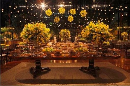 Inspiração amarelo rústico