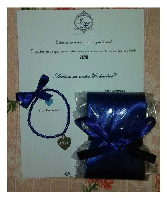 Convite padrinhos - 1