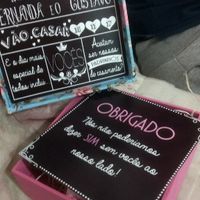 Ficaram prontas as caixinhas do padrinhos - 5
