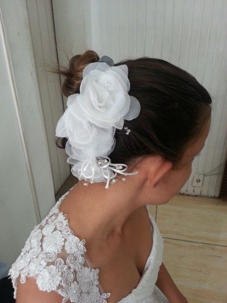 Flor do cabelo
