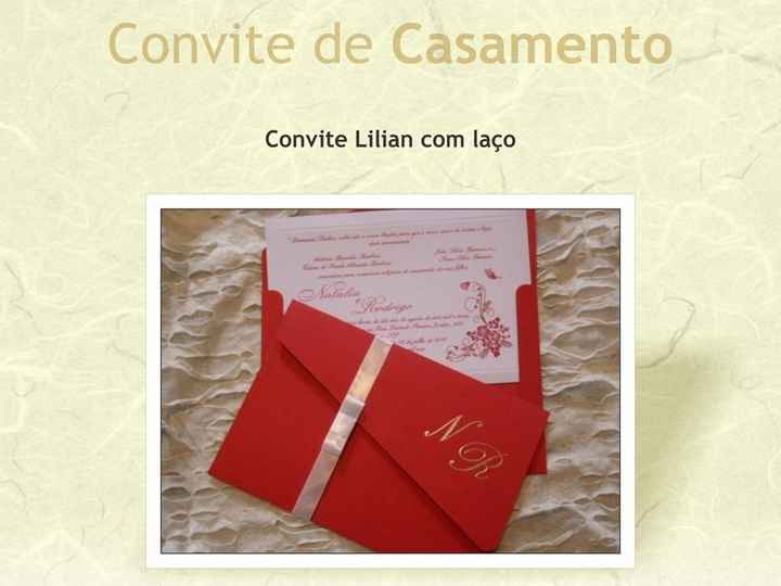 Modelo convite
