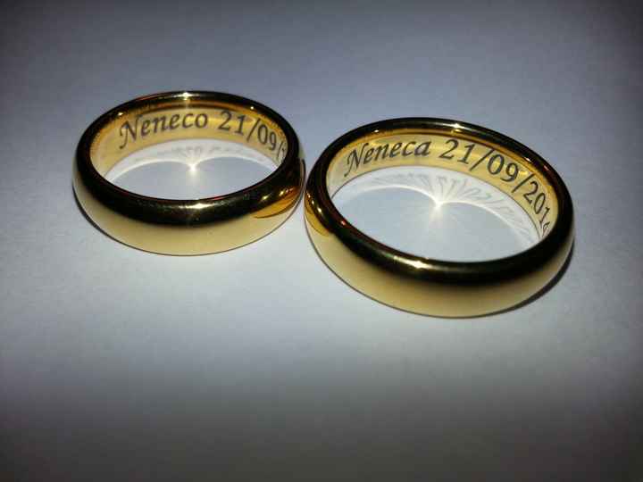 Minhas alianças tungstÊnio chegaram!!!!! - 1