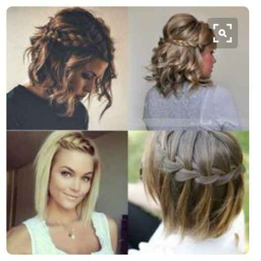 Sugestões para cabelo curto - 1
