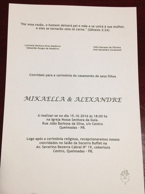 Meus convites - 2