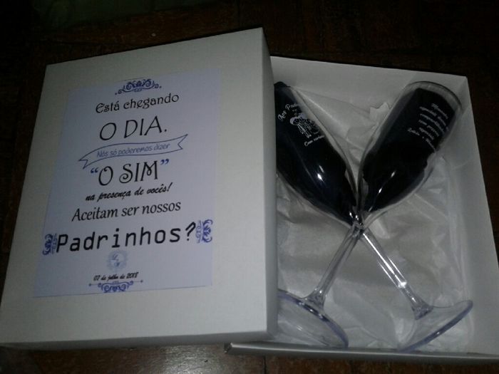 Convite de padrinhos - 1