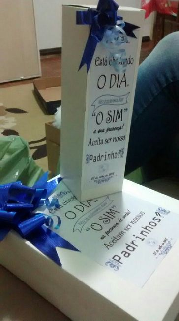 Convite de padrinhos - 2