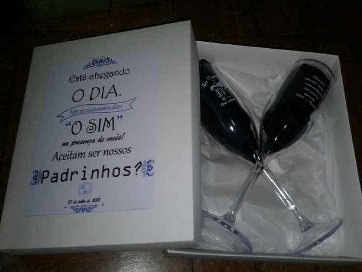 Convite de padrinhos - 1