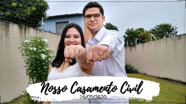 Casamento civil na pandemia - 1