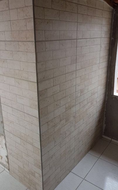  Minha Parede de Tijolinho 😍🏡 - 2