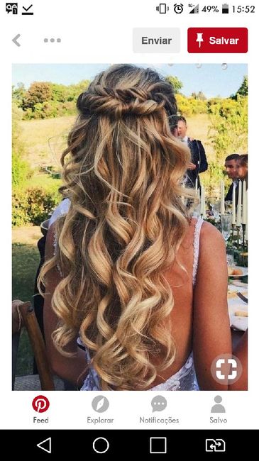 Qual será o tipo do penteado? - 1