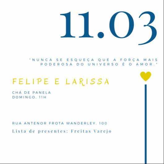 Chá de cozinha - 1