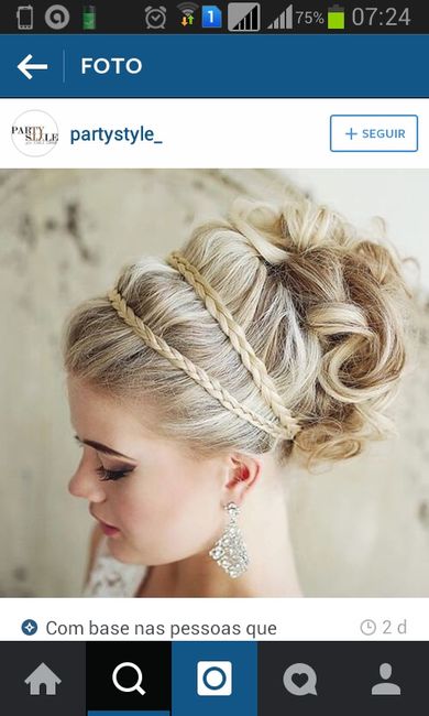 Inspiração penteado