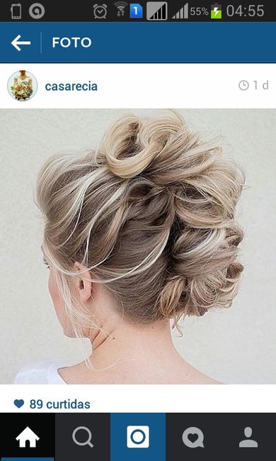 Inspiração penteado