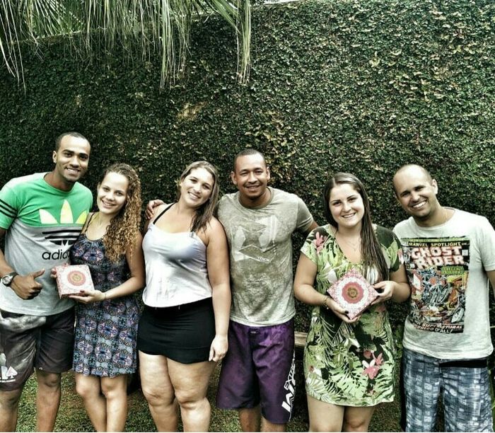 Entregando convite dos padrinhos - 6