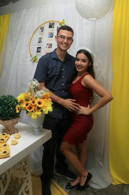 Meu jantar de noivado gastando pouco #vemver - 6