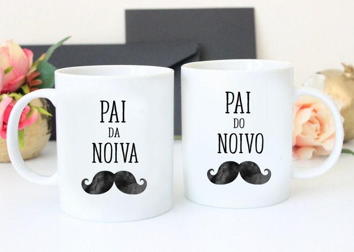 Caneca pai da noiva e noivo