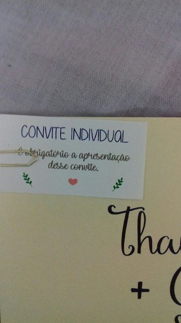 Nosso convite do casório!! - 3