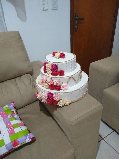 Diys Chá de cozinha e lingerie – Bolo fake 3