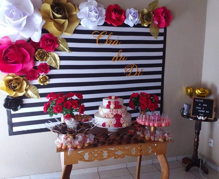 Decoração Chá da Di